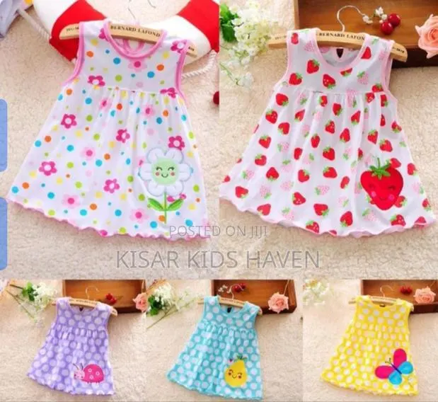 Beautiful and Cute Baby Girl Dress 0 to 6months ( 3 Pieces) · Photo 1