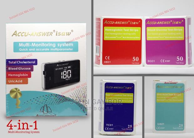 1 Year Warranty Accu Answer Isaw 4 In 1 Test Kit · Photo 1