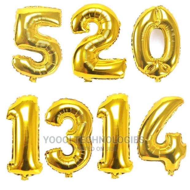 Giant Foil Number Balloon · Photo 3