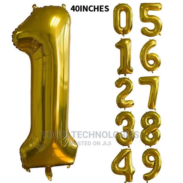 Giant Foil Number Balloon · Photo 5