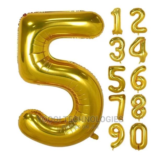 Giant Foil Number Balloon · Photo 6
