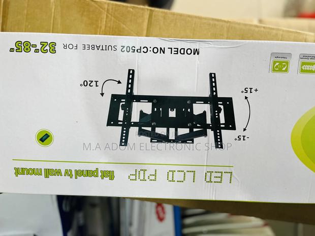 Dual Arm Full Motion Tv Mount Adjustable · Photo 1