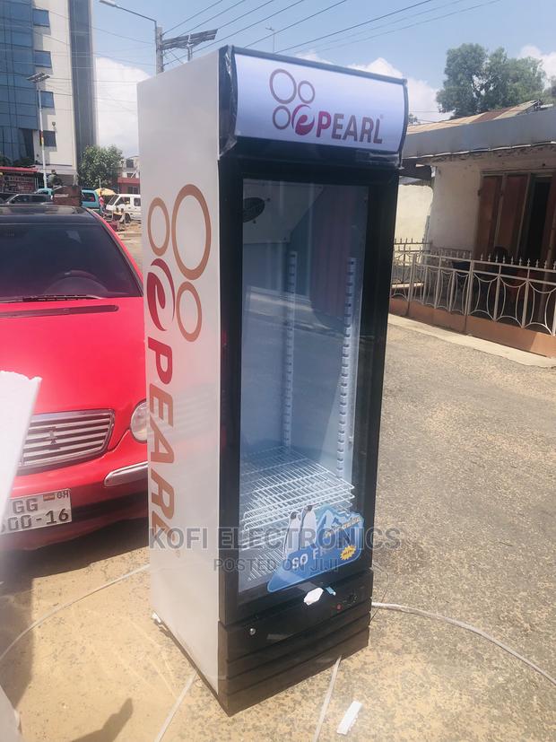 Energy Saving Pearl PVC-37 Single Door Display Fridge · Photo 1