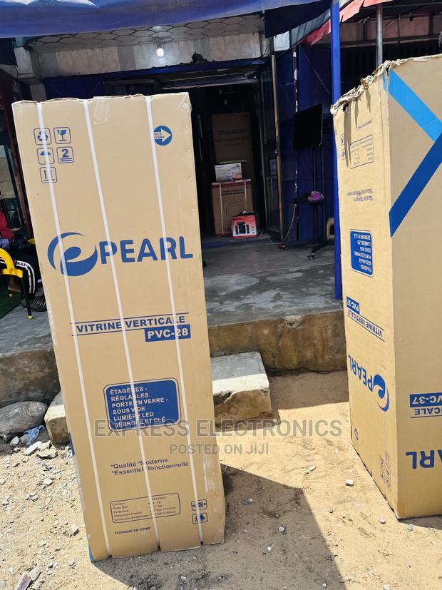 Tempered Glass Door Display Fridge Pearl Perfect New Pv28 · Photo 1