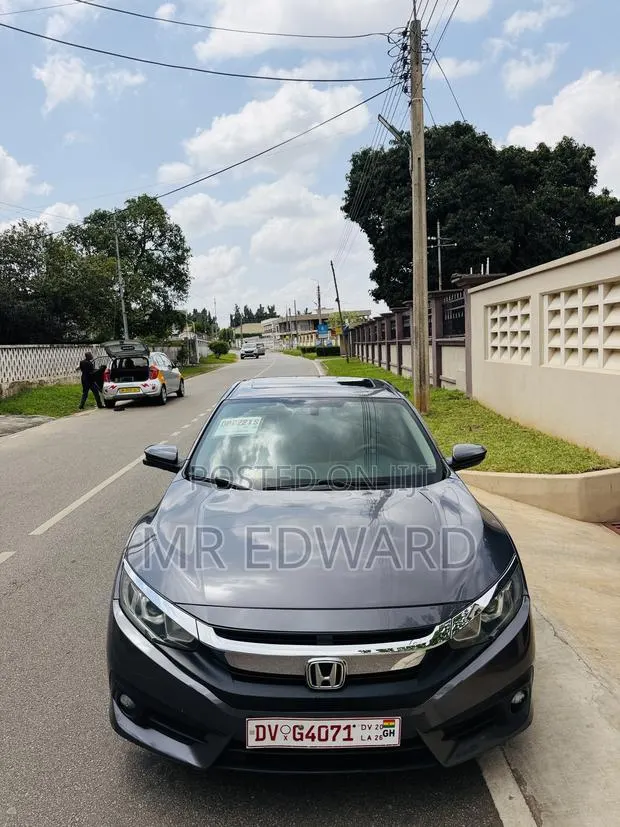 Honda Civic EX 4dr Sedan (2.0L 4cyl) 2017 Gray · Photo 1