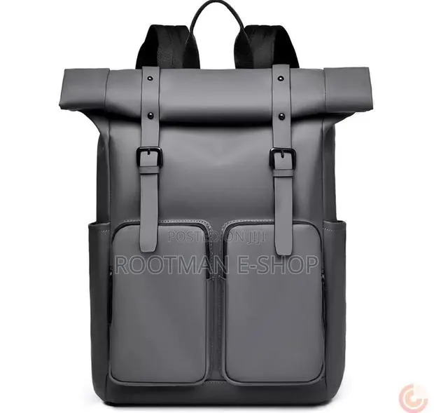 Roll-Top Backpack, Laptop Backpack, Unisex for Women, Waterproof · Photo 1