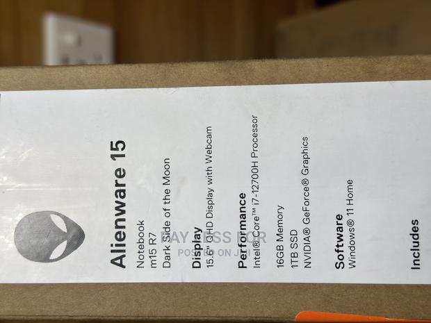 New Laptop Dell Alienware 15 16GB Intel Core I7 SSD 1T · Photo 1