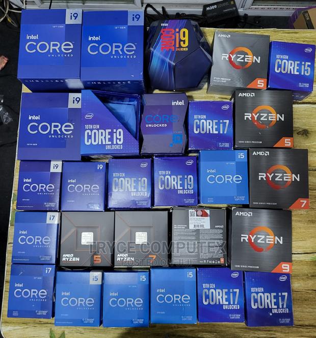 Amd Ryzen Cpu and Intel Core Processor · Photo 2