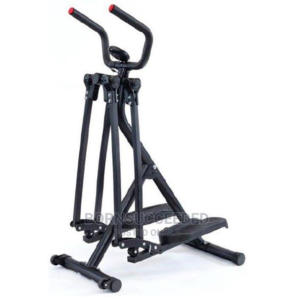 Folderble Elliptical Exercise Machine Air Walker Stepper · Photo 2