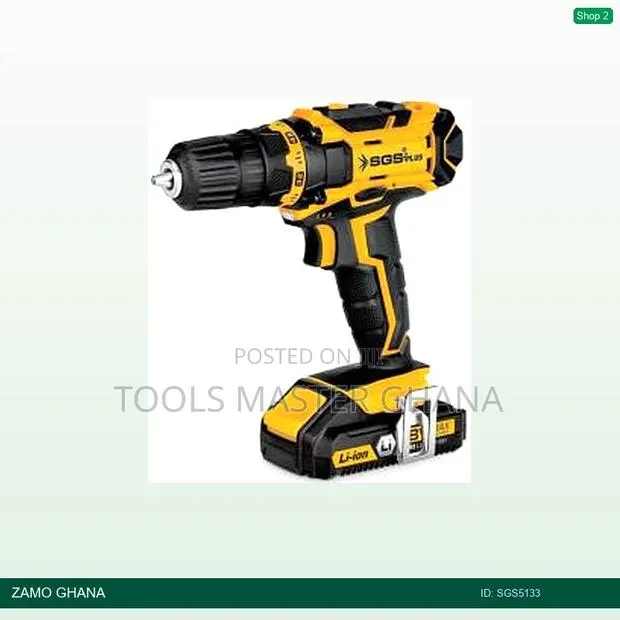 Battery Screwing 18v 1.5ah Cordless Drill Sgs5131 - Sgs5133 · Photo 1