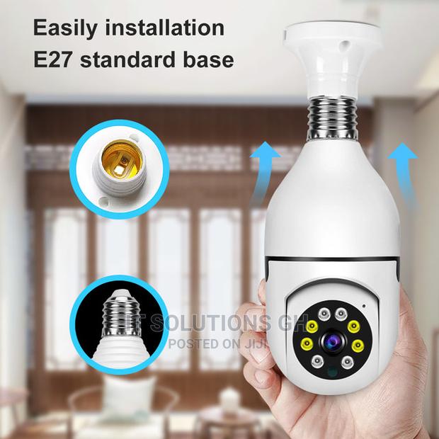 V380 WIFI Bulb Camera, 1080P, Double Double Light Source, In · Photo 1