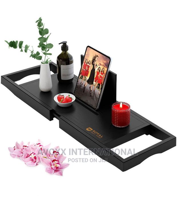 Royal Craft-wood Bath Rack - Black/Gray · Photo 2