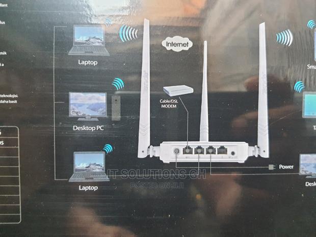 Tenda 2.4g Wifi Router 300mbps, 1wan +3 Lan · Photo 4