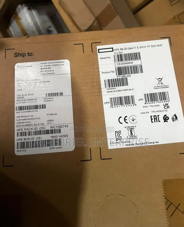 New Server HP ProLiant ML 32GB Intel Xeon SSD 1T · Photo 1