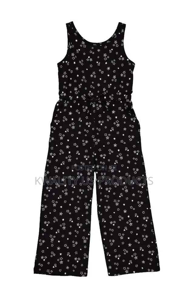 Wonder Nation Girls Wide Leg Jumpsuit - 7 to 12 Years · Photo 1