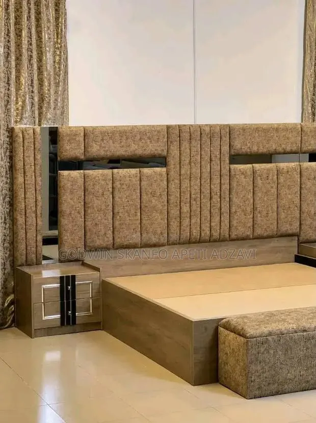 Queen Size Bed Frame and Side Drawer Available · Photo 1