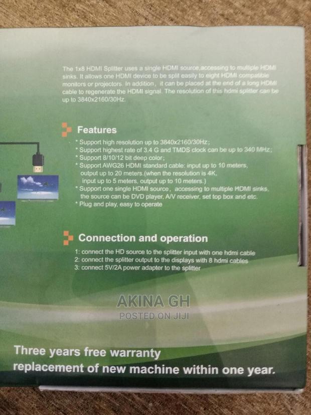 8 Way Hdmi Splitter 1x8 Splitter · Photo 5