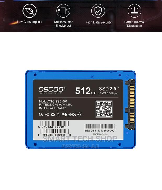 512gb 2.5inchs Sata SSD High Speed for Gaming and Designing · Photo 1