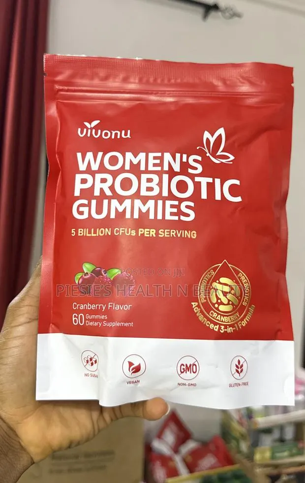 Vivonu Probiotic + Prebiotic Gummies For Women, 60s · Photo 1