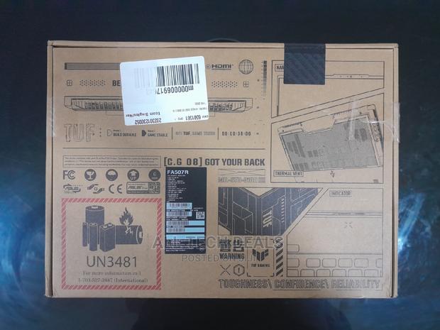New Laptop Asus TUF Gaming A15 16GB AMD Ryzen SSD 512GB · Photo 6