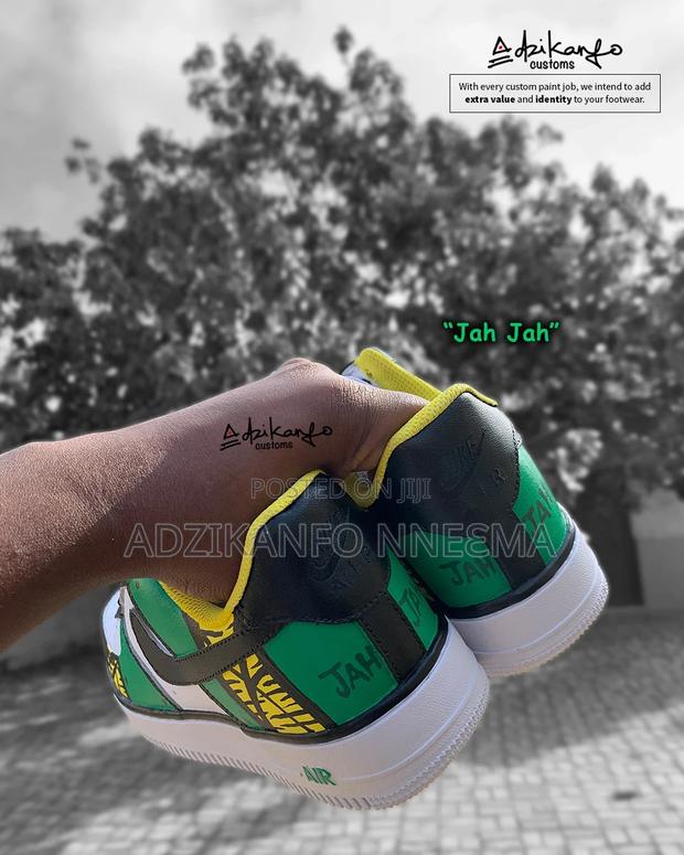 "Jah Jah" (Custom-Made Sneakers by Adzikanfo Customs) · Photo 2