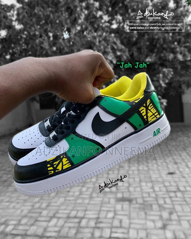 "Jah Jah" (Custom-Made Sneakers by Adzikanfo Customs) · Photo 3