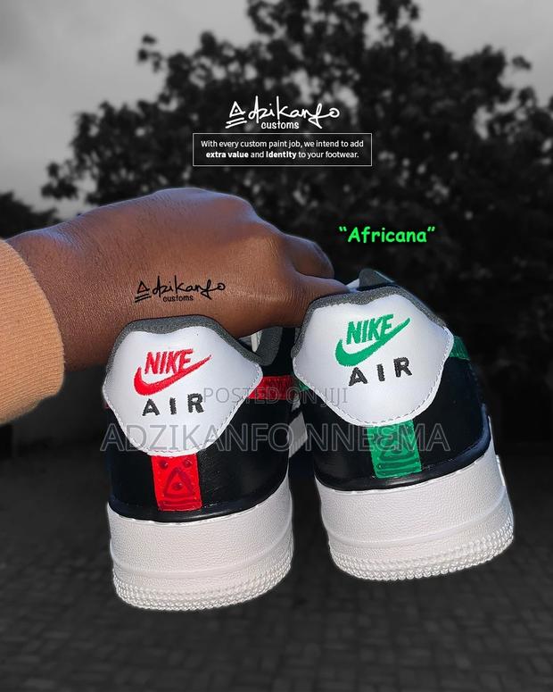 "Africana" (Custom-Made Sneakers by Adzikanfo Customs) · Photo 4