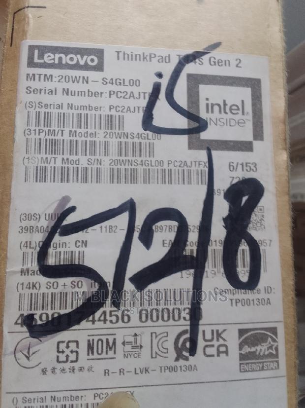 New Laptop Lenovo ThinkPad T14 8GB Intel Core I5 SSD 512GB · Photo 3