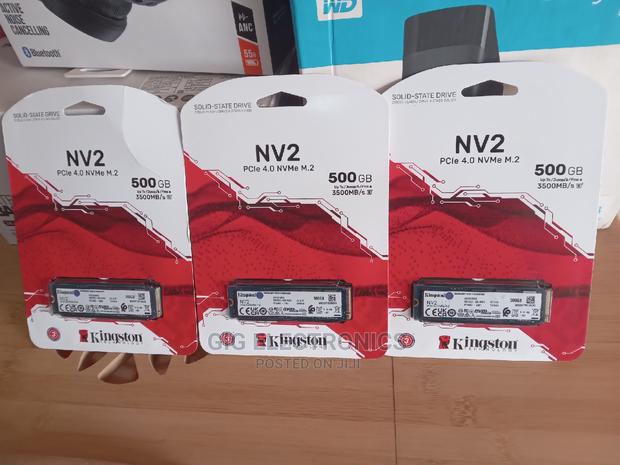 Kingston 500gb Nv2 M.2 2280 Pcie 4.0 X4 Nvme SSD · Photo 1