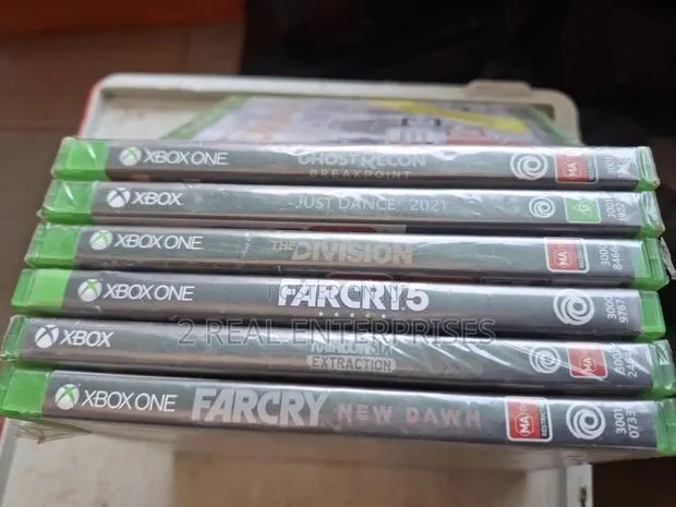 Xbox One Games - Immortals Fenyx, Watch Dogs Legion, the Crew 2