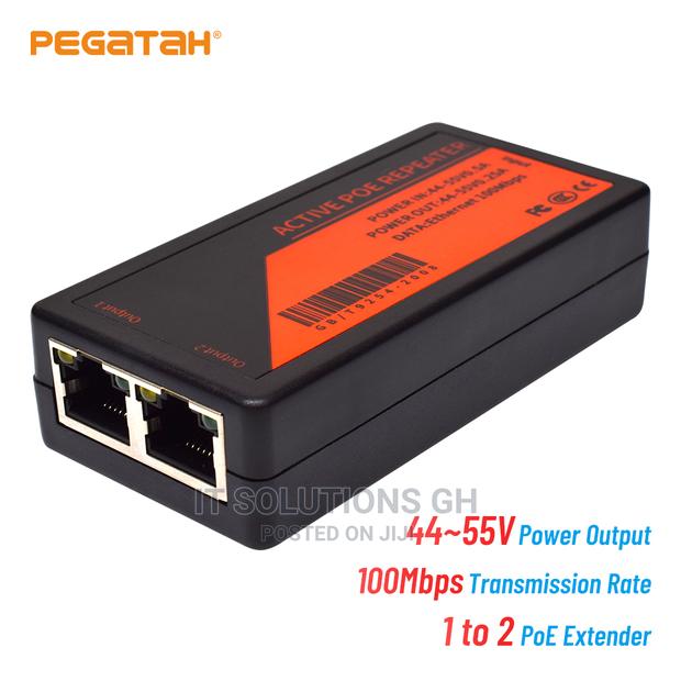 2 Port Extender Poe 100mbps Poe Extender for Ip Port Max · Photo 1