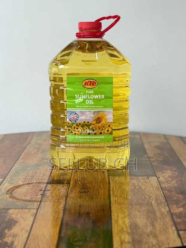 KTC Pure Sunflower Oil 5 Litres - UK Packed Cooking Oil · Photo 1