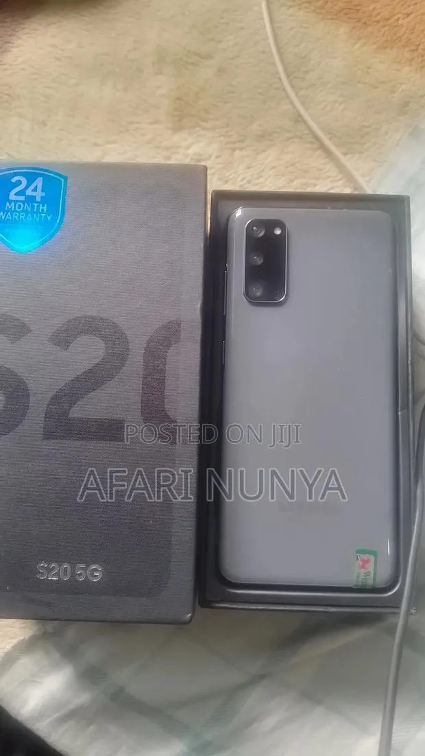 Samsung Galaxy S20 5G Uw 128 GB Gray · Photo 1