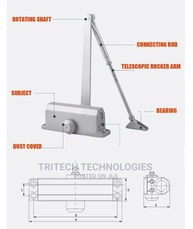 DOOR CLOSER Aluminum Alloy Die Casting · Photo 3