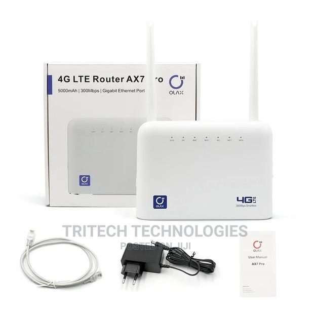 OLAX AX7 PRO 500mah Battery Wi-Fi Router 4G Wireless Router · Photo 1