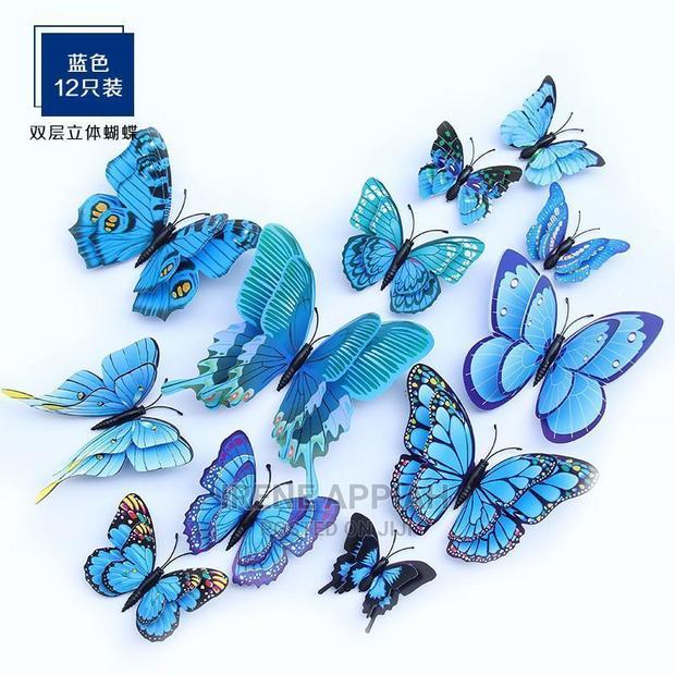 Decorative 3d Butterfly Stickers(12 Pieces) · Photo 4