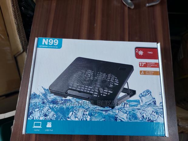 Laptop Cooler With 2 Heavy Fans · Photo 1