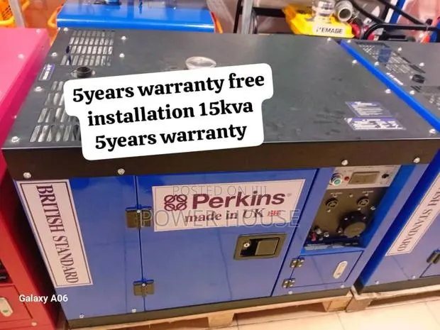 Lumina Titan 15kva 16500watts Diesel Perkins Generator · Photo 1