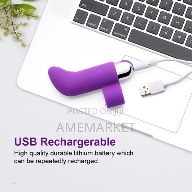 USB Charging Finger Vibrator Clitoris Stimulator. 10 Speed · Photo 3
