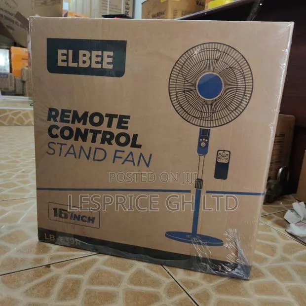 Top Rated 16inch Remote Controlled Standing Fan From Elbee · Photo 1