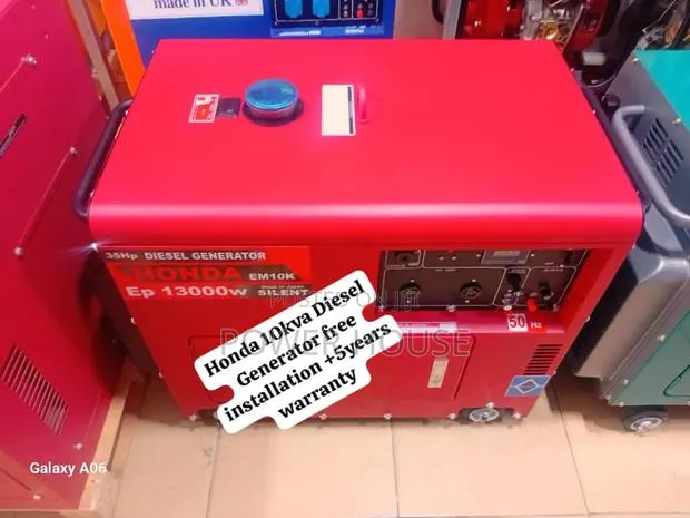 Finish Stronger Honda Diesel Generator 10kva Silent · Photo 1