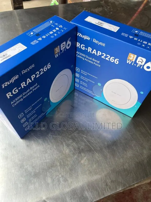 Rg-Rap2266 Wi-Fi 6 Ax3000 Dual-Band Round Ceiling A · Photo 1