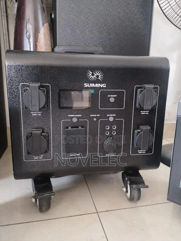 3000w Suiming Power Station + Free Standing Fan · Photo 1