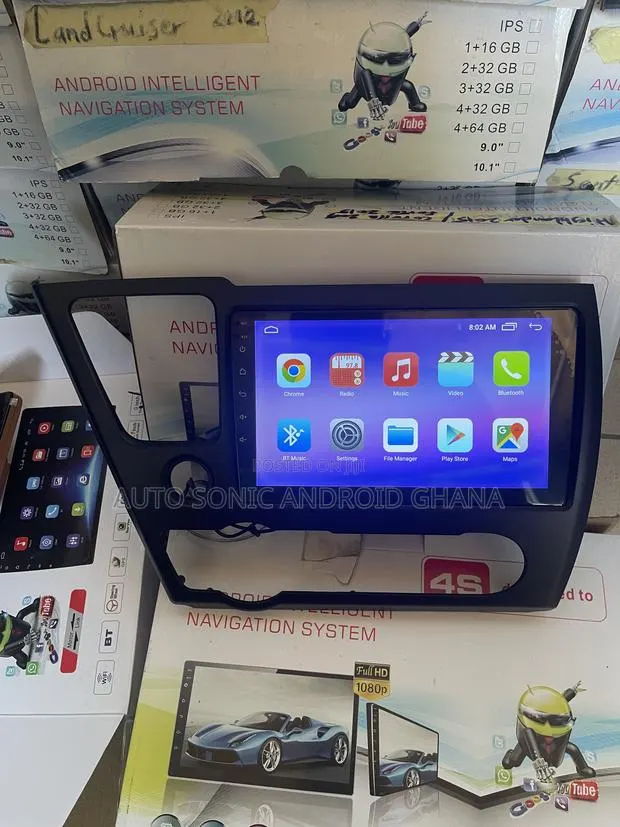 Honda Civic 2014 Android Infotainment Upgrade Screen 9” · Photo 1