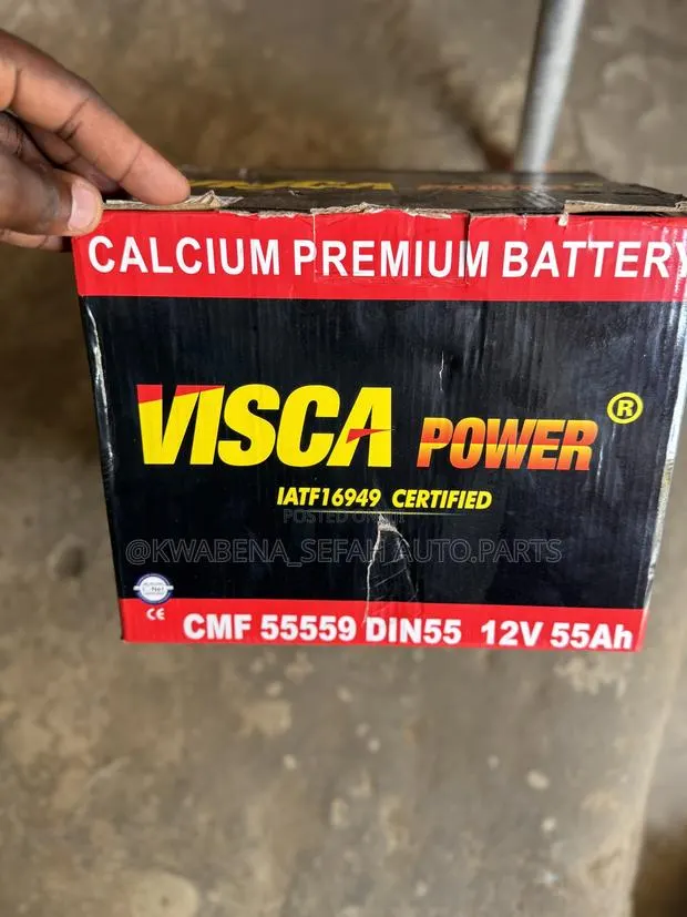 Original Visca 13 Plate Battery 12v 55amh Available for All Cars · Photo 1