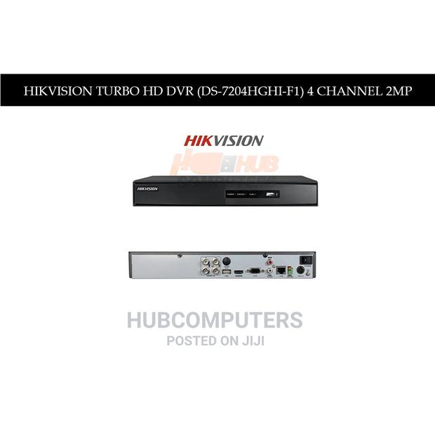 Hikvision Turbo Hd DVR (Ds-7204hghi-M1) 4 Channel 2mp · Photo 1