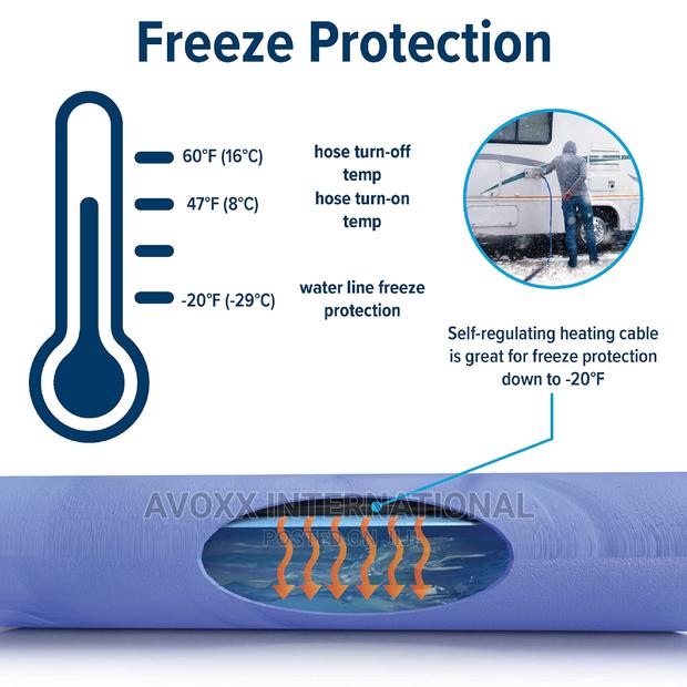 Camco 50FT Cold Weather Heated Drinking Water Hose,Q006,540W · Photo 4