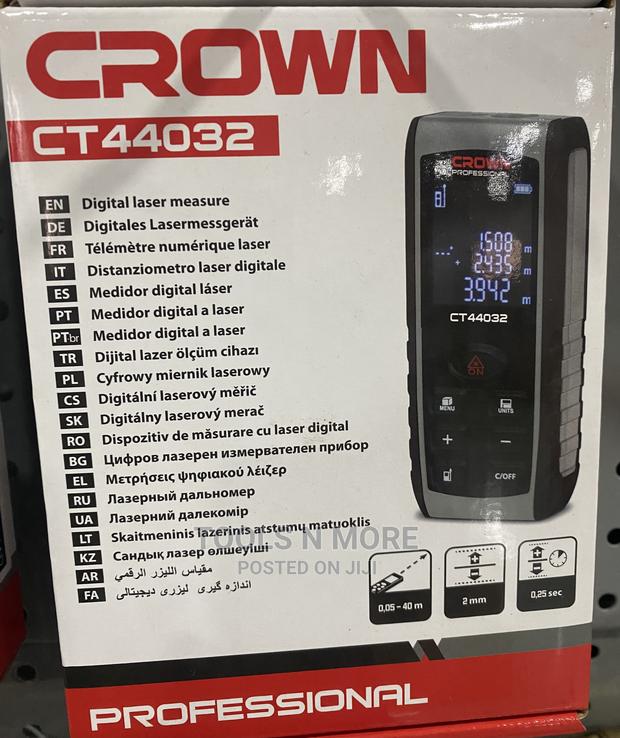 CROWN Digital Laser Distance Measure (40m) · Photo 1