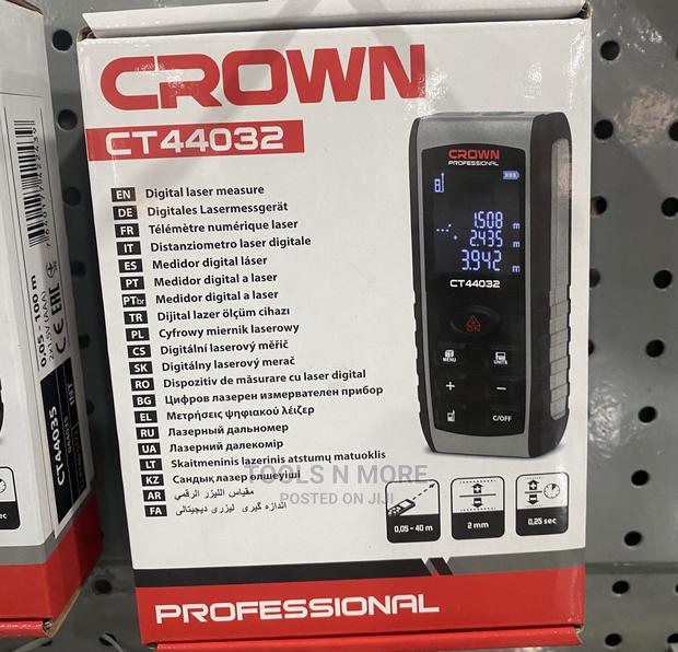 CROWN Digital Laser Distance Measure (40m) · Photo 2