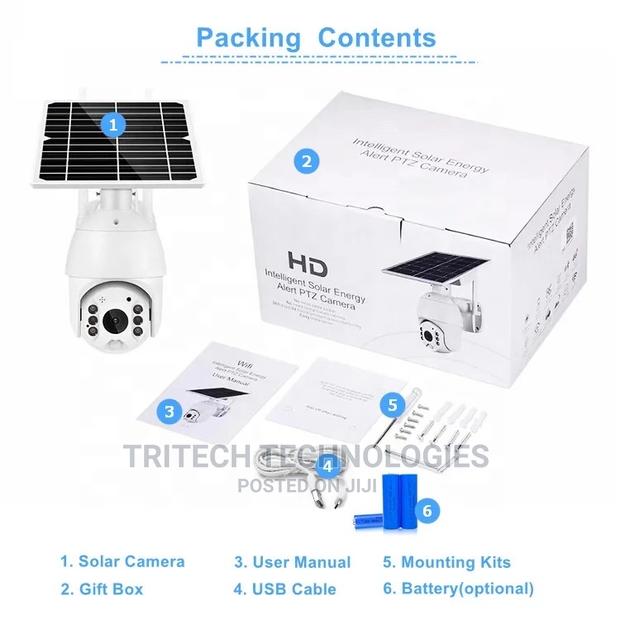 Hikview 4g Solar PTZ Camera (3mp) Ubox App · Photo 5